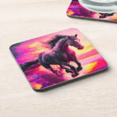 Artsy Horse Bier Onderzetter (Linkerzijde)