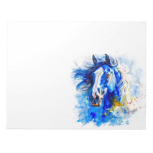 Artsy Horse Notitieblok (Voorkant)
