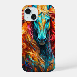 Artsy Horse Telefoonhoesje iPhone 16 Pro Hoesje