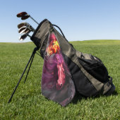 Artsy Horses Golfhanddoek (Groen)