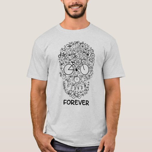 Artsy Icon Fietsschedel - Forever 1 T-shirt (Voorkant)
