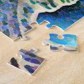 Artsy Impressionist Lily Flower Puzzle Legpuzzel (Zijkant)