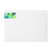 Artsy inktspetterend wikkellabel (Voorkant)