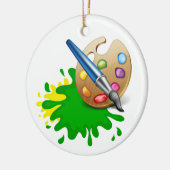 ARTSY KERAMISCH ORNAMENT (Links)