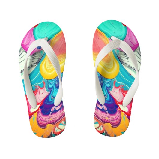 Artsy Kinder Teenslippers (Voetbed)