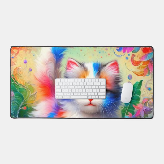 Artsy Kitten Design Bureaumat (Keyboard & Muis)