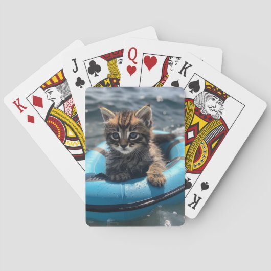 Artsy Kitten Pokerkaarten (Achterkant)
