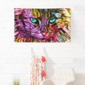 Artsy Kitty Cat Spandoek (Insitu)