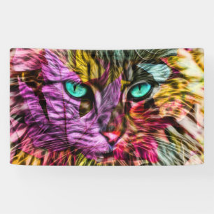 Artsy Kitty Cat Spandoek