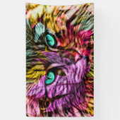 Artsy Kitty Cat Spandoek (Verticaal)