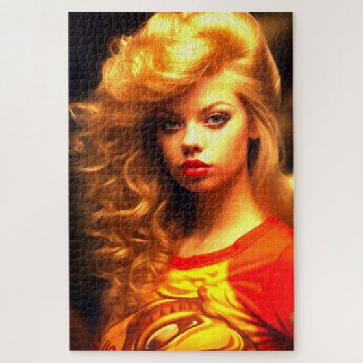 Artsy Lady Legpuzzel (Verticaal)