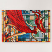 Artsy Lady Legpuzzel (Horizontaal)