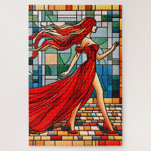 Artsy Lady Legpuzzel