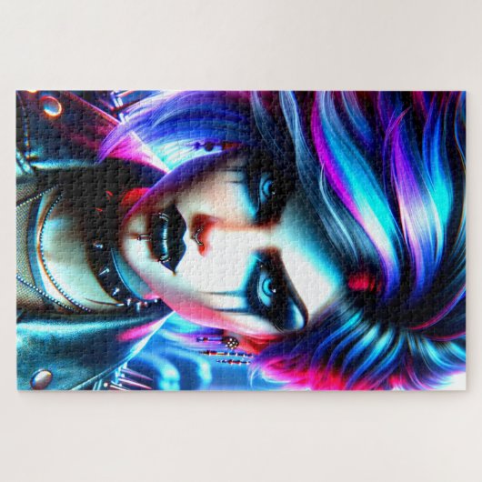 Artsy Lady Legpuzzel (Horizontaal)