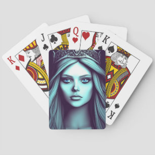 Artsy Lady Pokerkaarten
