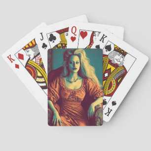 Artsy Lady Pokerkaarten