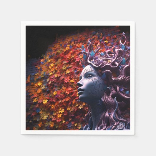 Artsy Lady Servet (Voorkant)