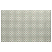 Artsy Leaf Pattern Cream Brown Sage Green Stof (Yard (91,4 cm))