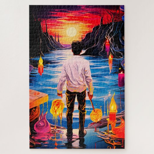 Artsy Legpuzzel (Verticaal)