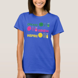 Artsy lente knolling dames T-shirt