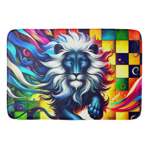 Artsy Lion Badmat
