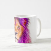 Artsy Lion Koffiemok (Voorkant rechts)