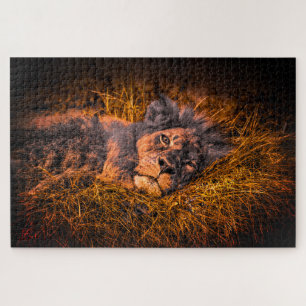 Artsy Lion Legpuzzel