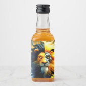 Artsy Lion Likeurfles Etiket (Voorkant)
