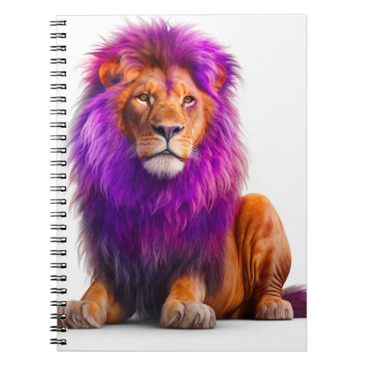 Artsy Lion Notitieboek (Voorkant)