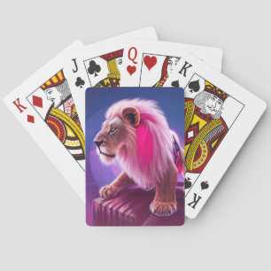 Artsy Lion Pokerkaarten