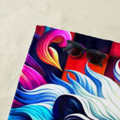 Artsy Lion strandlaken (In situ)