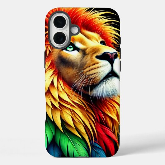 Artsy Lion telefoonhoesje Case-Mate iPhone Case (Achterkant)
