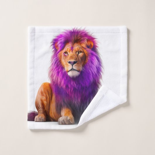 Artsy Lion Washandje (Wasdoekje)