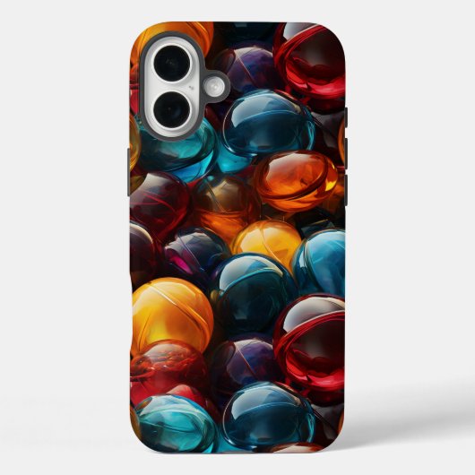Artsy Marbles telefoonhoesje Case-Mate iPhone Case (Achterkant)