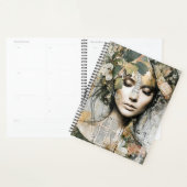 Artsy Meisje Botanische dame Planner (Display)