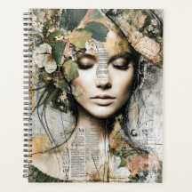 Artsy Meisje Botanische dame