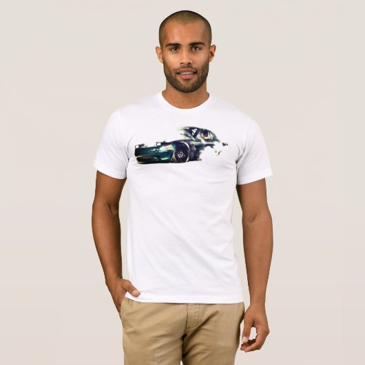 Artsy Miata T-shirt (Voorkant volledig)
