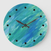 Artsy Modern Kitchen Clocks Grote Klok (Voorkant)