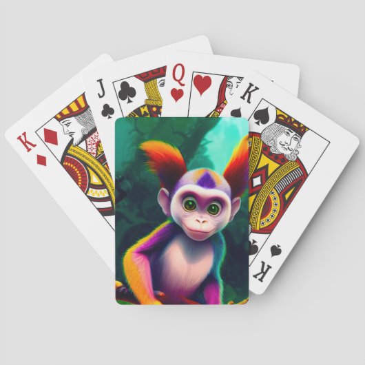 Artsy Monkey Pokerkaarten (Achterkant)