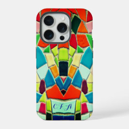 Artsy Mosaic iPhone 15 Pro Case