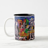 Artsy Mug Tweekleurige Koffiemok (Links)