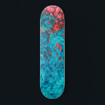 Artsy Neon Oranje Blauwgroen groen acrylverf Persoonlijk Skateboard<br><div class="desc">Dit moderne en coole schilderij is perfect voor de trendy en modieuze persoon. Het is voorzien van een handbeschilderd neonachtig oranje en blauwgroen groen acrylabstract ontwerp. Het is uniek, artistiek en hedendaags. ***BELANGRIJKE NOTA VAN HET ONTWERP: Voor om het even welk verzoek van het douaneontwerp zoals passende productverzoeken, kleurenveranderingen, plaatsingsveranderingen,...</div>