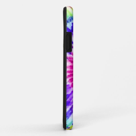 Artsy Neon Rainbow Tie Dye Waterverf Patroon Case-Mate iPhone Case (Achterkant/rechts)