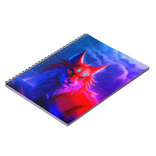 Artsy Night Creature Notitieboek (Linkerzijde)