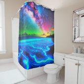 Artsy Ocean Douchegordijn (In situ)