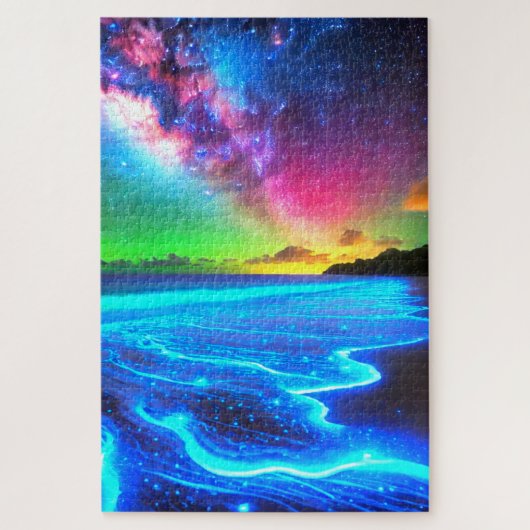 Artsy Ocean Scene Legpuzzel (Verticaal)