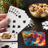 Artsy ontwerp pokerkaarten (Insitu)