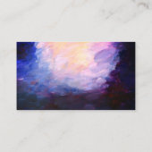 Artsy originele Abstracte Visitekaartjes (Achterkant)