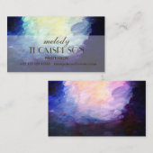 Artsy originele Abstracte Visitekaartjes (Voorkant / Achterkant)