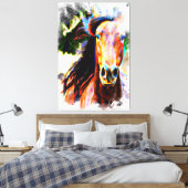 *~* Artsy Paard Artistieke Equine AR22 Canvas Prin (Insitu (Slaapkamer))